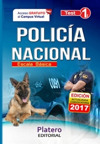 Books Frontpage POLICÍA NACIONAL. ESCALA BÁSICA. TEST. VOLUMEN I