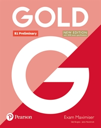 Books Frontpage Gold B1 Preliminary New Edition Exam Maximiser