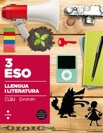 Books Frontpage Llengua i literatura. 3 ESO. Clau Construïm