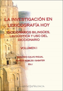 Books Frontpage La investigación en lexicografía hoy (Volumen I)
