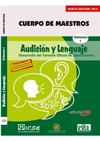 Books Frontpage Cuerpo de Maestros. Audición y Lenguaje. Temario Vol. I. Edición para Canarias