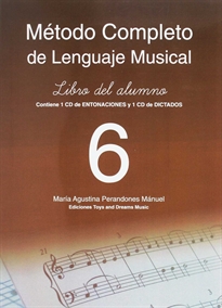 Books Frontpage Método completo de lenguaje musical, 6 nivel libro del alumno