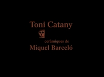 Books Frontpage Toni Catany. Ceràmiques de Miquel Barceló