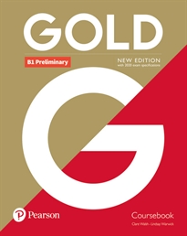 Books Frontpage Gold B1 Preliminary New Edition Coursebook