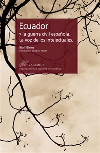 Books Frontpage Ecuador y la guerra civil española. La voz de los intelectuales