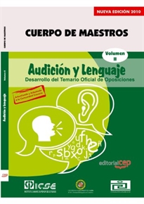 Books Frontpage Cuerpo de Maestros. Audición y Lenguaje. Temario Vol. II.  Edición para Canarias