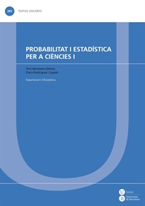Books Frontpage Probabilitat i estadística per a ciències I