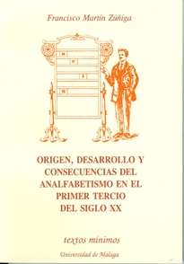 Books Frontpage Origen, desarrollo y consecuencias de analfabetismo en el primer tercio del siglo XX