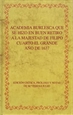 Front pageAcademia burlesca que se hizo en Buen Retiro a la majestad de Filipo Cuarto el Grande, año de 1637