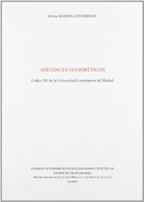 Books Frontpage Apéndices masoréticos: códice Ml de la Universidad Complutense de Madrid