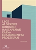 Portada del libro Lege-alderdiei buruzko hastapenak EAEko eraikingintza-prozesuan