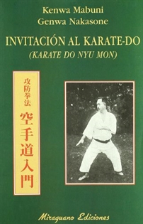 Books Frontpage Invitación al karate-do (Karate Do Nyu Mon)