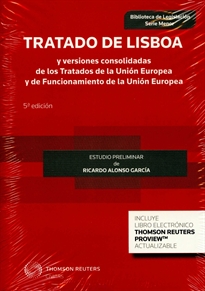 Books Frontpage Tratado de Lisboa y versiones consolidadas de los Tratados de la Unión Europea y de Funcionamiento de la Unión Europea