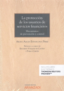 Books Frontpage La protección de los usuarios de servicios financieros (Papel + e-book)