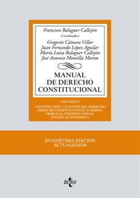 Books Frontpage Manual de Derecho Constitucional