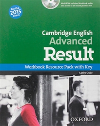 Books Frontpage CAE Result Workbook witht Key + CD-ROM 2015 Edition