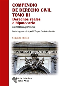 Books Frontpage Compendio de Derecho Civil. Derechos reales e hipotecario