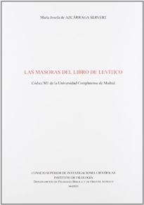 Books Frontpage Las masoras del libro de Levítico: códice M1 de la Universidad Complutense de Madrid