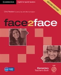 Books Frontpage Face2face for Spanish Speakers Elementary Teacher's Book with DVD-ROM 2nd Edition