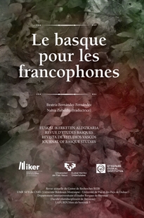 Books Frontpage Le basque pour les francophones