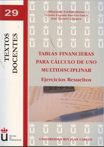 Books Frontpage Tablas financieras para cálculo de uso multidisciplinar