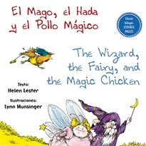 Books Frontpage El Mago, el Hada y el Pollo Mágico - The Wizard, the Fairy, and the Magic Chicken