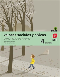 Books Frontpage Valores Sociales y Cívicos. 4 Primaria. Comunidad de Madrid