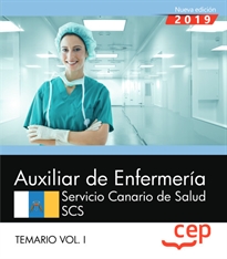 Books Frontpage Auxiliar de Enfermería. Servicio Canario de Salud. SCS. Temario Vol. I.