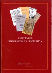 Books Frontpage Estudios de historiografía lingüística