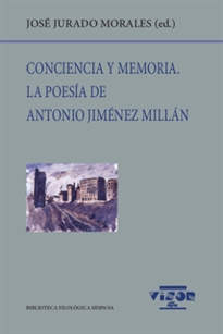 Books Frontpage Conciencia y memoria. La poesía de Antonio Jiménez Millán