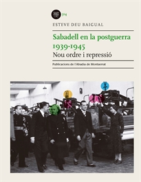 Books Frontpage Sabadell en la postguerra. 1939-1945