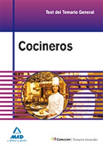 Books Frontpage Cocineros. Test y casos prácticos del temario general
