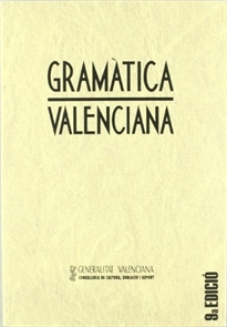Books Frontpage Gramàtica valenciana