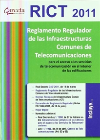 Books Frontpage Reglamento regulador de las infraestructuras comunes de telecomunicaciones