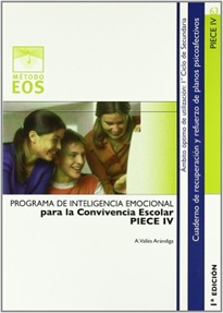 Books Frontpage Programa de Inteligencia Emocional para la Convivencia Escolar (PIECE IV)