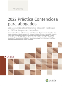 Books Frontpage 2022 Práctica Contenciosa para abogados