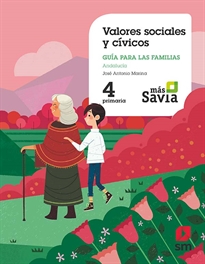 Books Frontpage Valores sociales y cívicos. 4 Primaria. Mas Savia. Andalucía