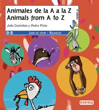 Books Frontpage Animales de la A a la Z / Animals from A to Z