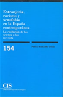 Books Frontpage Extranjería, racismo y xenofobia en la España contemporánea