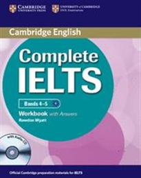 Books Frontpage Complete IELTS Bands 4-5 Workbook with Answers with Audio CD