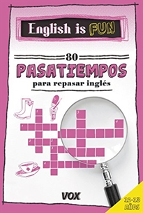 Books Frontpage English is Fun. 80 pasatiempos para repasar inglés 12-13 años