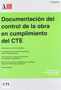 Books Frontpage Documentación de la obra en cumplimiento del CTE (4ª ed. )