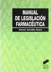 Books Frontpage Manual de legislación farmacéutica