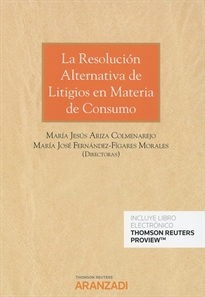 Books Frontpage La resolución alternativa de litigios en materia de consumo (Papel + e-book)