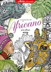 Books Frontpage Láminas de arte africano para colorear