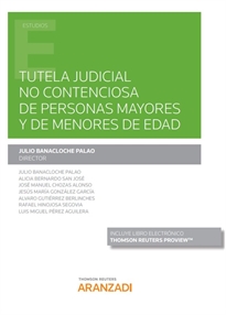 Books Frontpage Tutela judicial no contenciosa de personas mayores y de menores de edad (Papel + e-book)