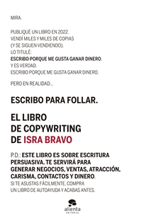 Books Frontpage El libro de copywriting