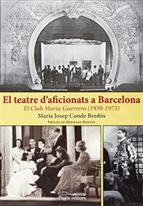 Books Frontpage El teatre d'aficionats a Barcelona