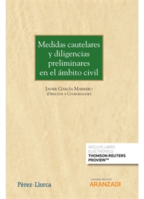 Books Frontpage Medidas cautelares y diligencias preliminares en el ámbito civil (Papel + e-book)