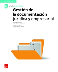 Books Frontpage Gestión de la documentación jurídica y empresarial